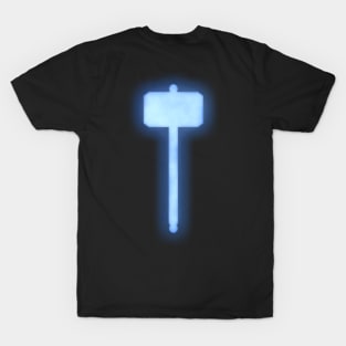 Spiritual Weapon (Blue Hammer) T-Shirt